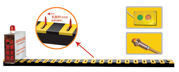 魏县V3嵌入式闯岗自动扎胎器/阻车器